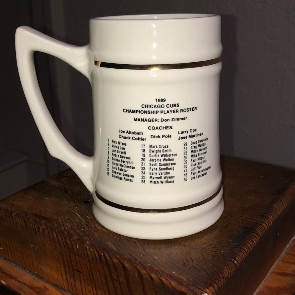 Chicago Cubs Vintage Stein Mug - Picture 4 of 5